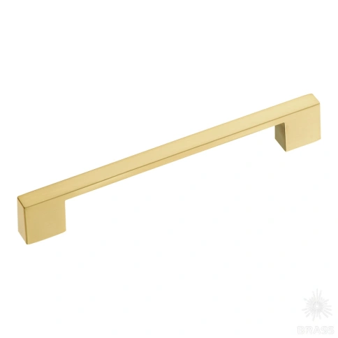 alt="Купить Ручка скоба 1040-160-Matt Gold сатинированное золото 160 мм Brass. Мебельная фурнитура оптом и в розницу"
