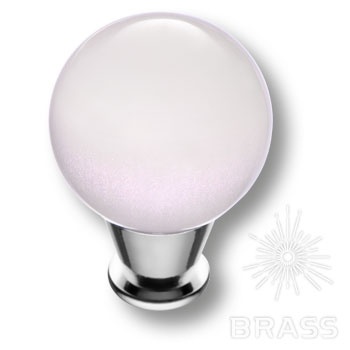 Brass Ручка кнопка эксклюзивная коллекция Atomo 15.189.28 WH 07 глянцевый хром фото 1