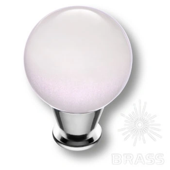 Brass Ручка кнопка эксклюзивная коллекция Atomo 15.189.28 WH 07 глянцевый хром фото 1