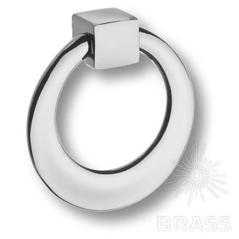 Brass Ручка кольцо 4625 0060 CR-CR глянцевый хром фото 1