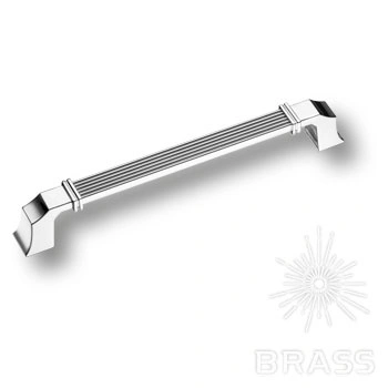Brass Ручка скоба 546-160-Chrome глянцевый хром 160 мм фото 1
