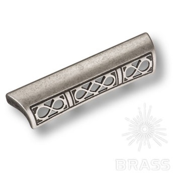 Brass Ручка скоба 15.176.96.16 старое серебро 96 мм фото 1