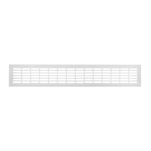 Вентиляционная решетка VG-80480-10, 80*477, белый SETE фото 1