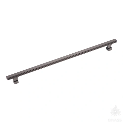 Brass Ручка скоба 1074-320-Titanium графит 320 мм фото 1