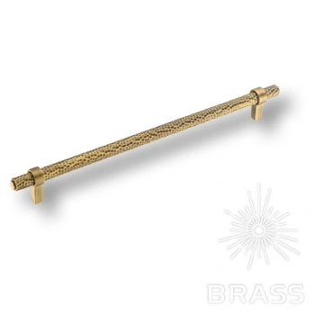 Brass Ручка рейлинг 25235-013-T13-256 состаренная латунь 256 мм фото 1