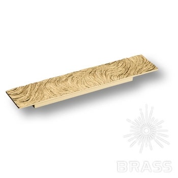Brass Ручка скоба 4312 0128 BSV матовое золото 128 мм фото 1