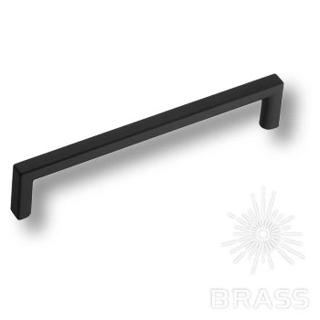 Brass Ручка скоба 6765-032 черный 128 мм фото 1