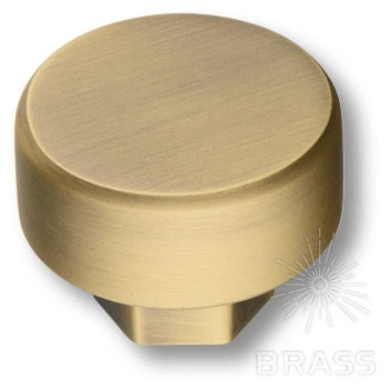 Brass Ручка кнопка 4126 002MP30 состаренная латунь  фото 1