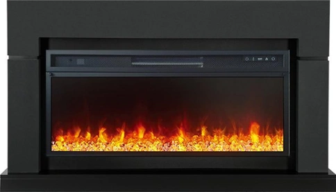 Каминокомплект Lindos Graphite Grey (Ширина 1470мм) с очагом Vision 42 LED фото 1