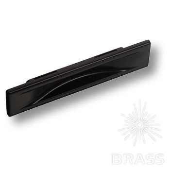 Brass Ручка врезная 4340 0096 AL6 черный 96 мм фото 1