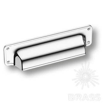 Brass Ручка раковина 1170 096MP02 глянцевый хром 96 мм фото 1