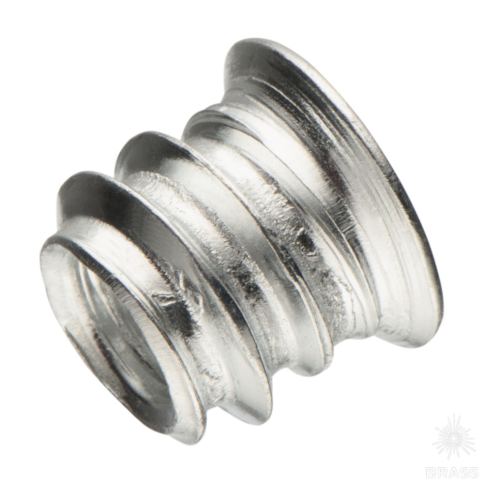 Футорка металлическая М6х10 мм, оцинкованная фото 2