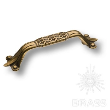 Brass Ручка скоба 15.118.96.12 античная бронза 96 мм фото 1