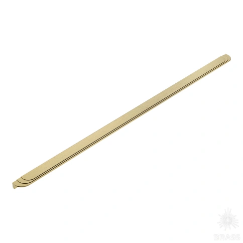 Brass Ручка скоба 9358 0960 ELX5 брашированная латунь 480-480 мм фото 1