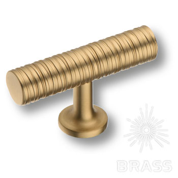 Brass Ручка кнопка 9208 0008 GB-GB матовая латунь фото 1