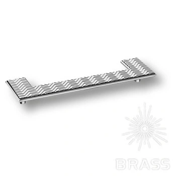 Brass Ручка скоба 1204 192MP02 глянцевый хром 192 мм фото 1