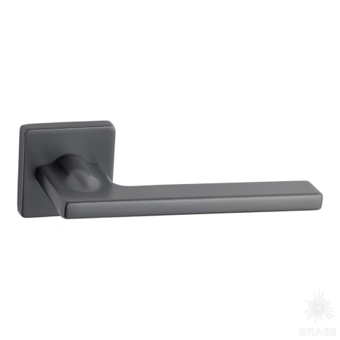 Brass Ручка дверная HA251RO11 BBN PAN черный матовый никель фото 1