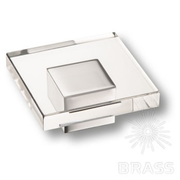 Brass Ручка кнопка эксклюзивная коллекция 15.383.55.07 глянцевый хром фото 1
