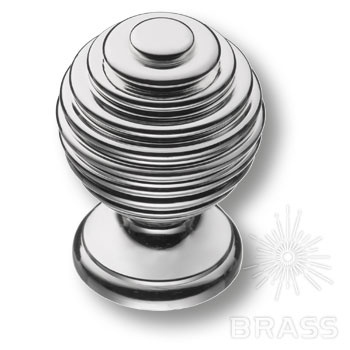 Brass Ручка кнопка 15.030.07 глянцевый хром фото 1