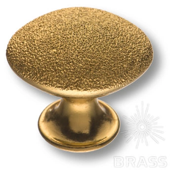 Brass Ручка кнопка 15.340.00 DIA 19 глянцевое золото фото 1