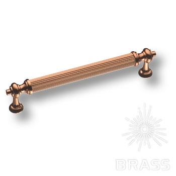 Brass Ручка скоба 2512-008-128 латунь медный 128 мм фото 1