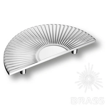 Brass Ручка скоба 1193 096MP02 глянцевый хром 96 мм фото 1