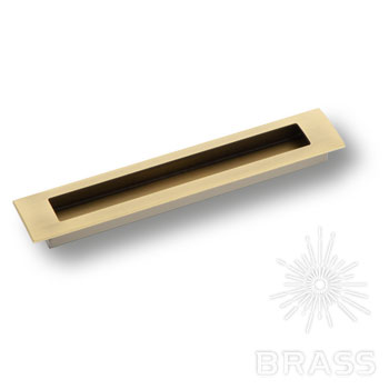 Brass Ручка врезная 1229 160MP30 состаренная латунь 160 мм фото 1