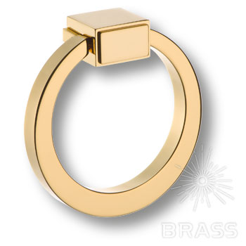 Brass Ручка кольцо BU 013.80.19 глянцевое золото фото 1