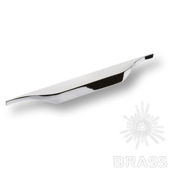 Brass Ручка профиль 8267 0160 CR глянцевый хром 160 мм фото 1
