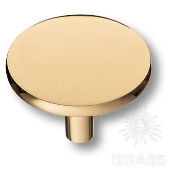 Brass Ручка кнопка 4137 001MP11 глянцевое золото фото 1