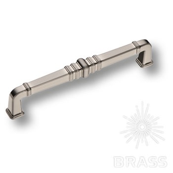 Brass Ручка скоба KT 012.160.29 никель 160 мм фото 1