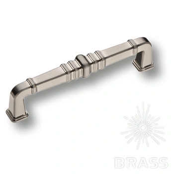 Brass Ручка скоба KT 012.128.29 никель 128 мм фото 1