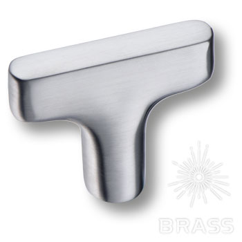 Brass Ручка кнопка 4103 001MP19 сатинированный хром фото 1