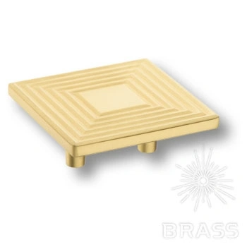 Brass Ручка кнопка 4203 032MP35 матовое золото 32 мм фото 1