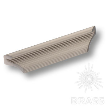 Brass Ручка профиль 8610 0128 NB матовый никель 128 мм фото 1