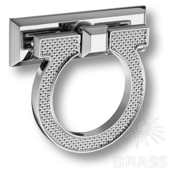 Brass Ручка кольцо 4979 152MP02 глянцевый хром фото 1