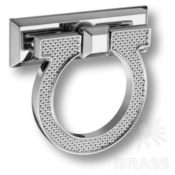 Brass Ручка кольцо 4979 152MP02 глянцевый хром фото 1