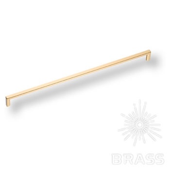 Brass Ручка скоба 6761-200 матовое золото 320 мм фото 1