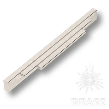 Brass Ручка накладная 9429 0224 ELX2 брашированный никель 224 мм фото 1