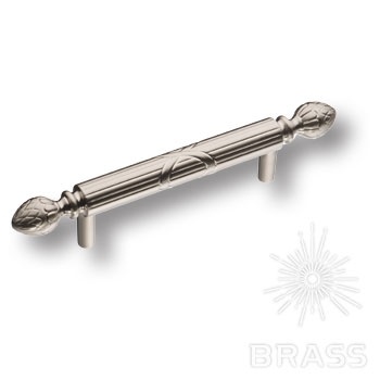 Brass Ручка скоба BU 005.96.29 никель 96 мм фото 1