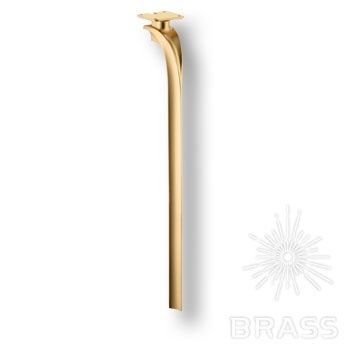Brass Опора мебельная 2390 0730 Gold Varak CRUZ матовое золото 730 мм фото 1