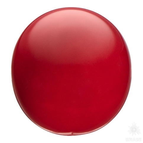 Brass Ручка кнопка 9823 T RED красный фото 1