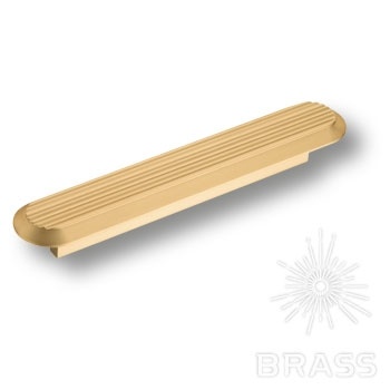 Brass Ручка скоба 9020 0128 BB матовое золото 128 мм фото 1