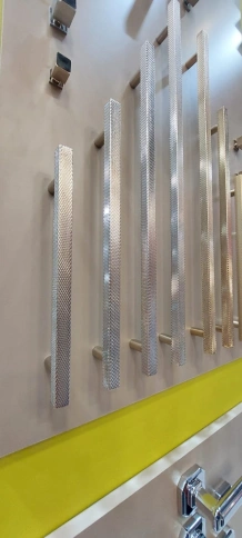 Brass Ручка скоба 8767 0224 PN-PN глянцевый никель 224 мм фото 2