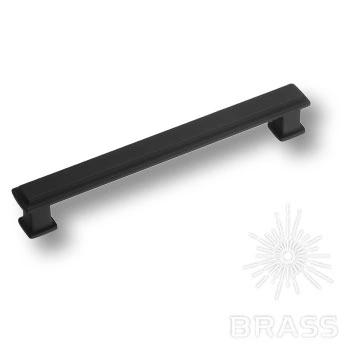 Brass Ручка скоба 1104 160MP24 черный 160 мм фото 1