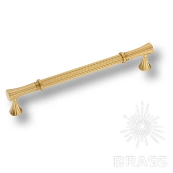 Brass Ручка скоба 2202-61-192-053 матовое золото 192 мм фото 1