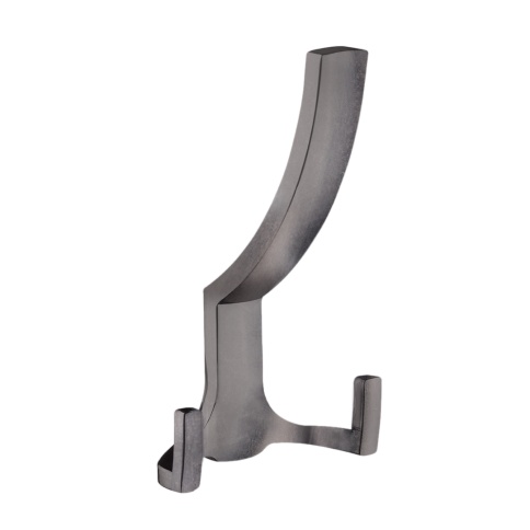 Крючок мебельный двухрожковый KR 0330 AB бронза фото 7