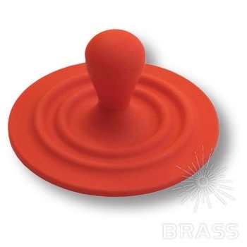 Brass Ручка кнопка детская 446025ST09 красный фото 1