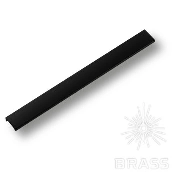 Brass Ручка торцевая 8926 0320 AL6 чёрный 320 мм фото 1