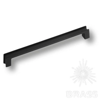 Brass Ручка скоба 1140 192MP24 черный 192 мм фото 1